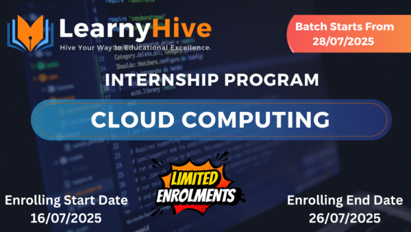 Cloud Computing Internship – Learn Core Concepts & Real-World Applications in 4 Weeks